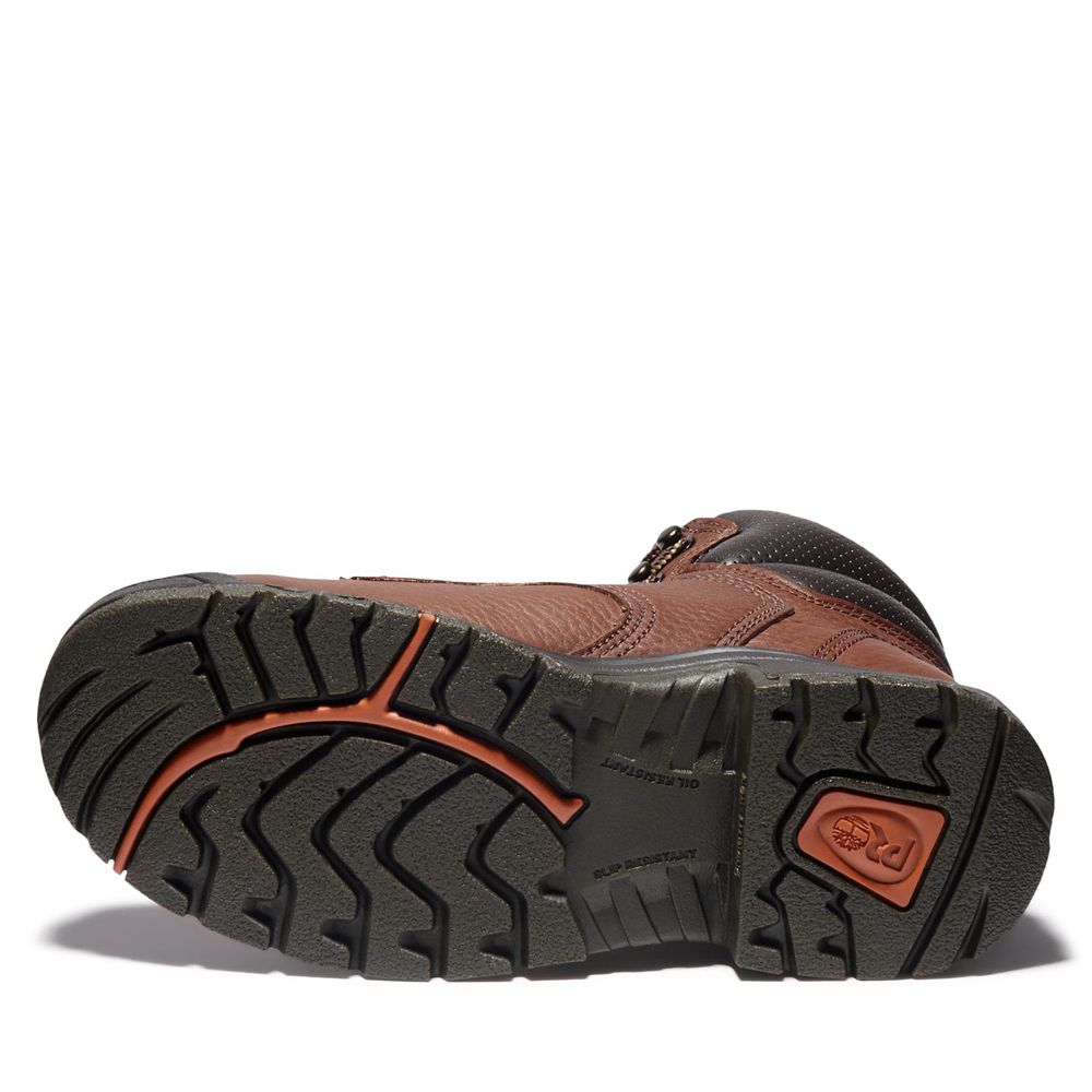 Bocanci De Muncă Timberland Dama Maro/Negrii - Pro® Titan® 6\" Soft Toe - Romania - MQNYEH387